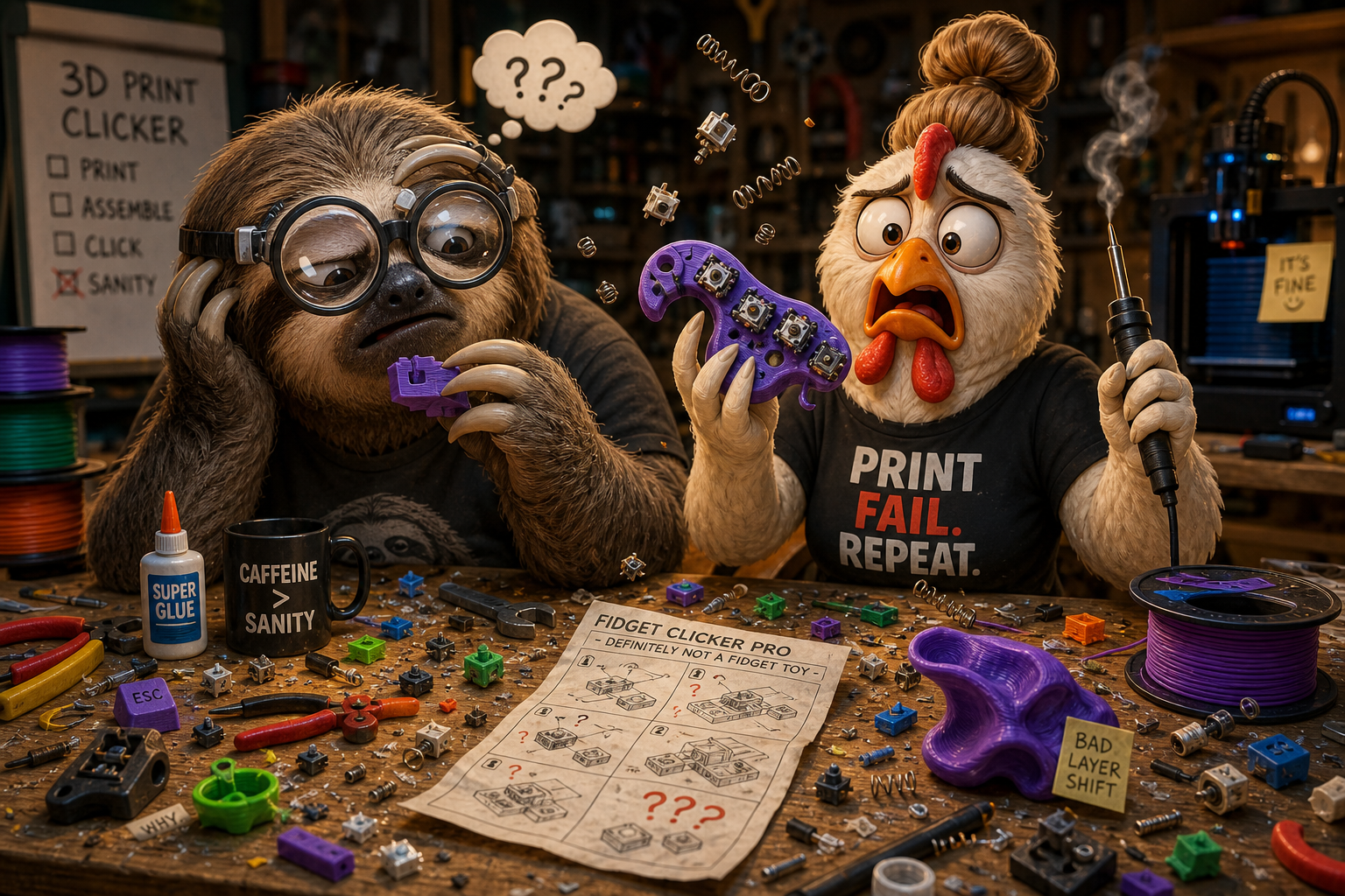 The Fidget Clicker Disaster